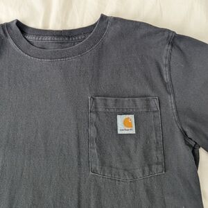 Carhartt Black Pocket T-Shirt - Mens Small